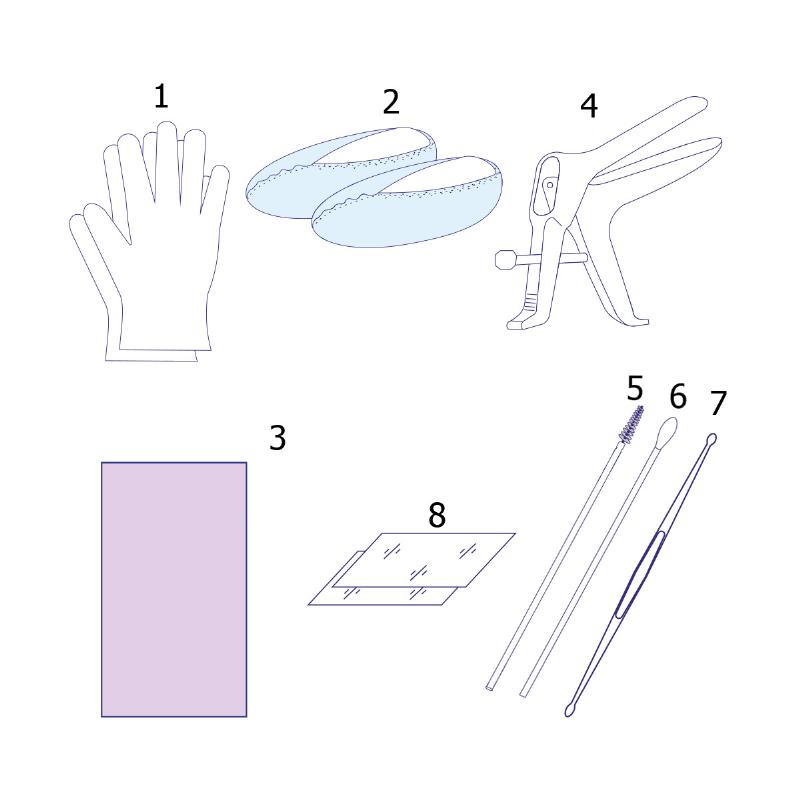Набір гінекологічний оглядовий №2 Taipan-Pharm стерильний (TPS0700005)